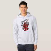 Robertson Clan Badge Adult Hoodie (Voorkant volledig)