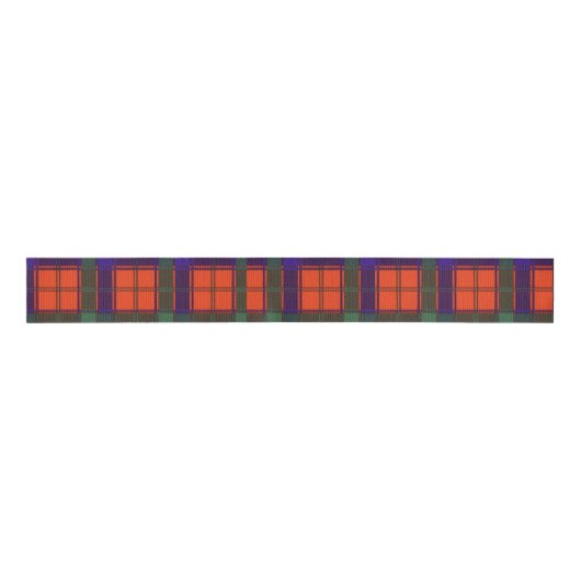 Robertson clan Pset Scottish tartan Grosgrain Lint (Voorkant)