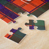 Robertson clan Pset Scottish tartan Legpuzzel (Zijkant)