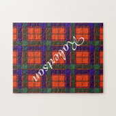 Robertson clan Pset Scottish tartan Legpuzzel (Horizontaal)