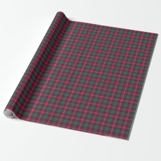 Robertson Clan Tartan Cadeaupapier (Uitgerold)