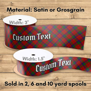 Robertson Clan Tartan Satijnen Lint