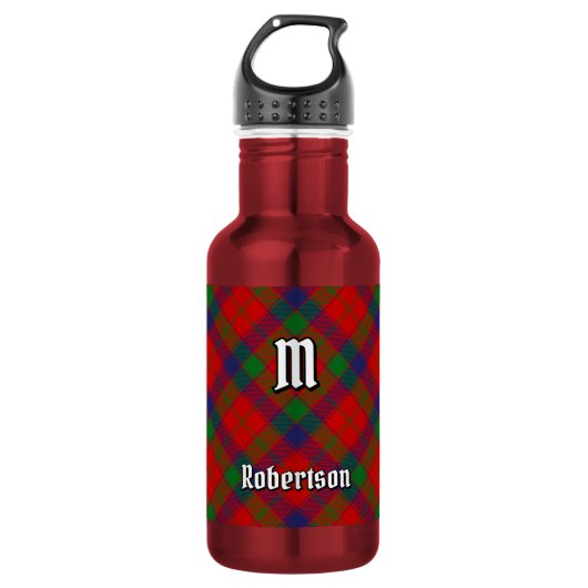 Robertson Clan Tartan Waterfles (Voorkant)