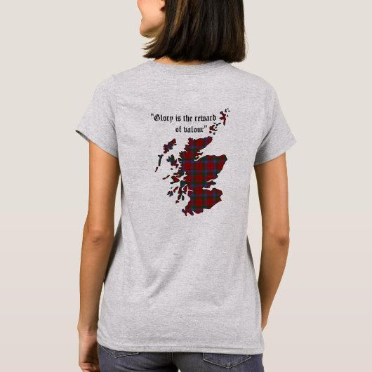 Robertson Clan Vrouwen T-shirt (Achterkant)