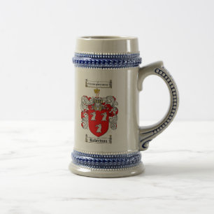 Robertson Coat of Arms Stein Bierpul