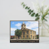 Robertson County Courthouse - Springfield, TN Briefkaart (Staand voorkant)