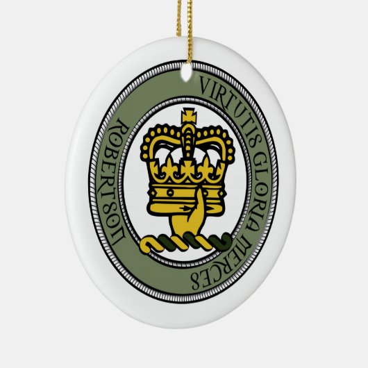 Robertson Crest Ornament (Rechts)