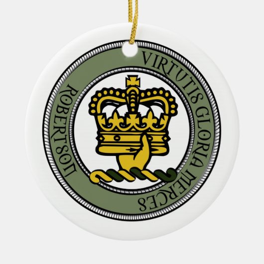Robertson Crest Ornament (Voorkant)