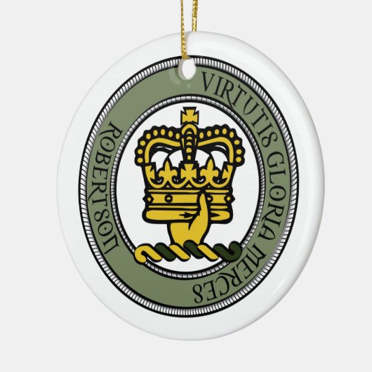 Robertson Crest Ornament (Links)