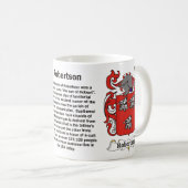 Robertson Family Crest Mok (Voorkant rechts)