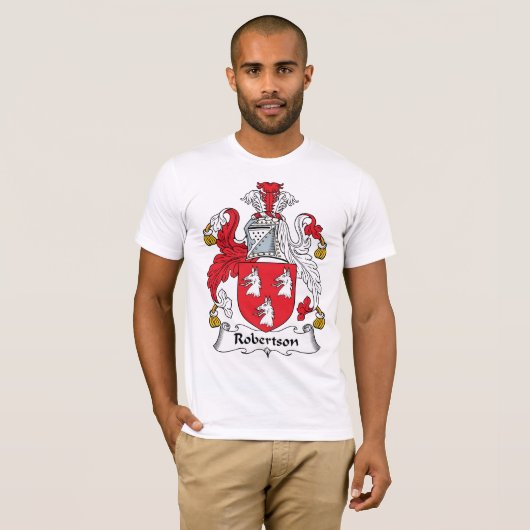 Robertson Family Crest T-shirt (Voorkant volledig)