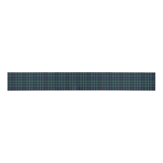 Robertson Hunting Tartan Plaid Pattern Grosgrain Lint (Voorkant)