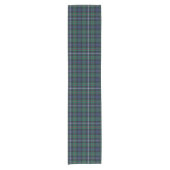 Robertson Hunting Tartan Plaid Pattern Korte Tafelloper (Voorkant)
