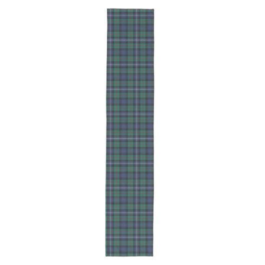 Robertson Hunting Tartan Plaid Pattern Medium Tafelloper (Voorkant)