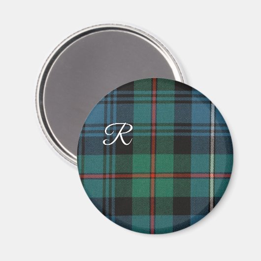 Robertson Magnet in Ancient Hunting Tartan  (Voorkant / Achterkant)