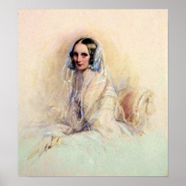 Robertson - portret van empress Alexandra Poster