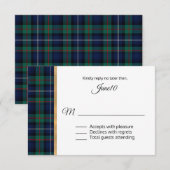 Robertson Pset Wedding RSVP Kaartje (Voorkant / Achterkant)