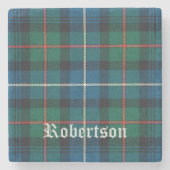 Robertson, Robertson Scottish Tartan, Robertson Stenen Onderzetter (Voorkant)