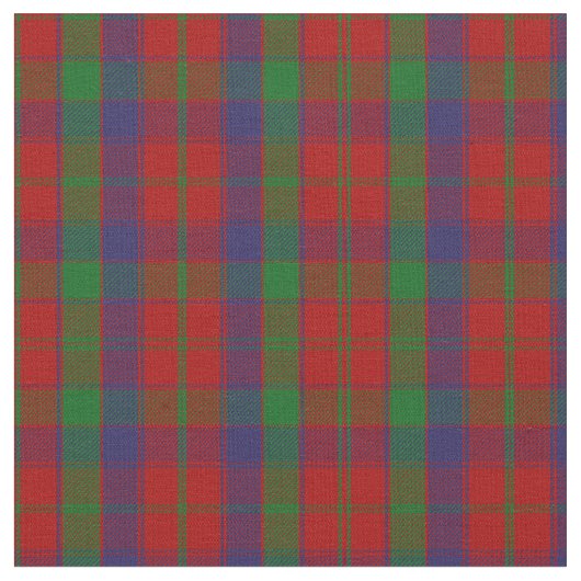 Robertson Tartan Print Stof (Close Up)