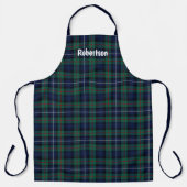 Robertson Tartan Pset Monogrammed Schort (Voorkant)