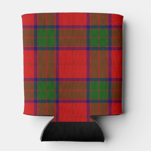 Robertson tartan red green plaid blikjeskoeler (Achterkant)