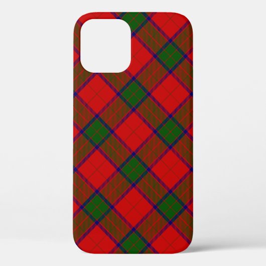 Robertson tartan red green plaid Case-Mate iPhone case (Achterkant)