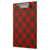 Robertson tartan red green plaid klembord (Links)
