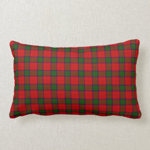 Robertson tartan red green plaid kussen