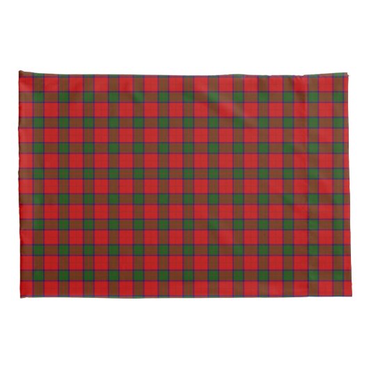 Robertson tartan red green plaid kussensloop (Achterkant-Rechts)