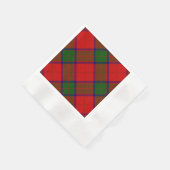 Robertson tartan red green plaid servetten (Hoek)