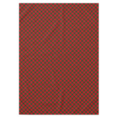 Robertson tartan red green plaid tafelkleed (Voorkant)