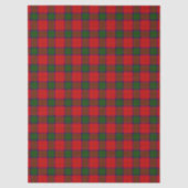 Robertson tartan red green plaid tissuepapier (Voorkant)
