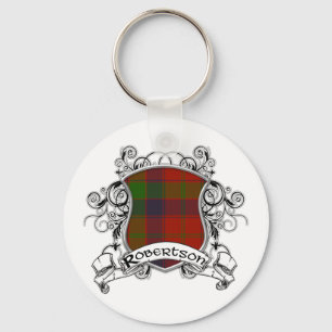 Robertson Tartan Schild Sleutelhanger