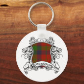 Robertson Tartan Schild Sleutelhanger (Voorkant)