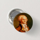 Robespierre Button (Voorkant /achterkant)