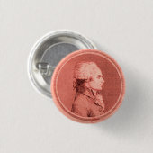 Robespierre-profielknop Ronde Button 3,2 Cm (Voorkant /achterkant)
