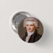 Robespierre Ronde Button 3,2 Cm (Voorkant /achterkant)