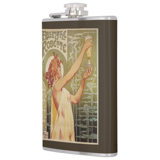 Robette Absinthe Advertisement Poster Heupfles (Links)