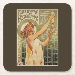 Robette Absinthe Advertisement Poster Kartonnen Onderzetters