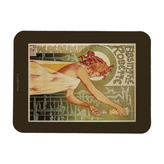 Robette Absinthe Advertisement Poster Magneet (Horizontaal)