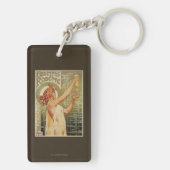 Robette Absinthe Advertisement Poster Sleutelhanger (achterkant)