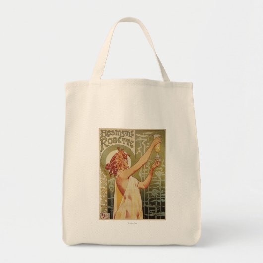 Robette Absinthe Advertisement Poster Tote Bag (Voorkant)