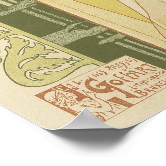 Robette Absinthe - Art Nouveau Poster (Hoek)