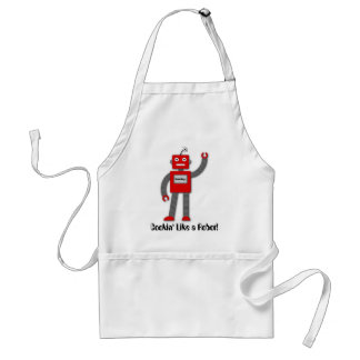 Robi de Retro Robot Apron Standaard Schort