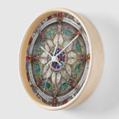 Robijn, Amethist, Saffier en Parel Mandala (Hoek)