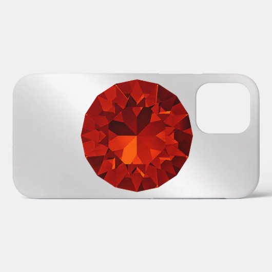 Robijn Case-Mate iPhone Case (Achterkant (horizontaal))