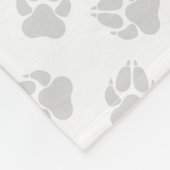 Robijn Cavalier King Charles Spaniel & Pootjes Fleece Deken (Hoek)