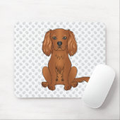 Robijn Cavalier King Charles Spaniel & Pootjes Muismat (Met muis)
