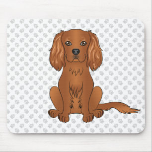 Robijn Cavalier King Charles Spaniel & Pootjes Muismat