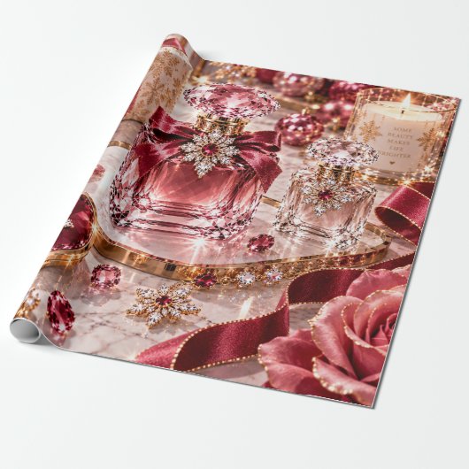 Robijn Luxe Kerstschoonheid Cadeaupapier (Uitgerold)